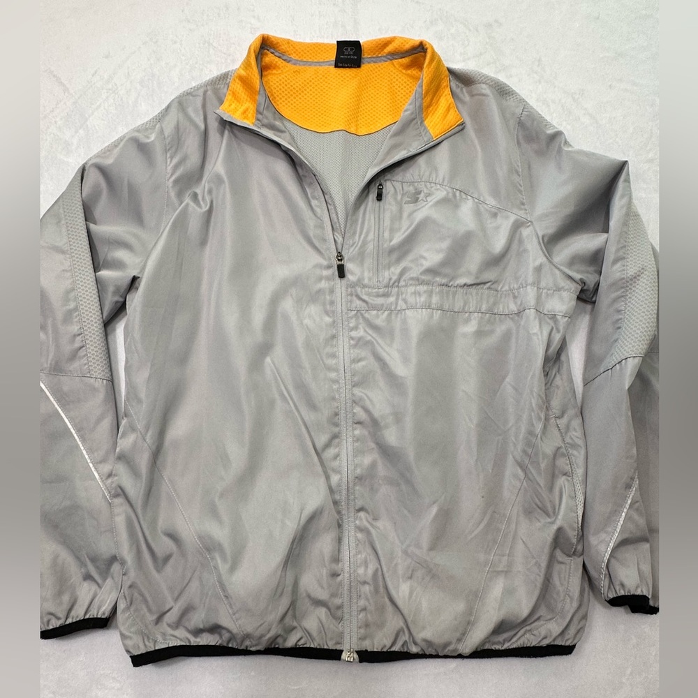 Vintage Starter Grey Jacket Mens Size‎ Large